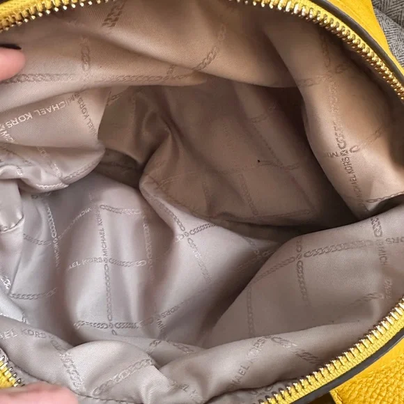 Michael Kors Bright Yellow Shoulder Bag - Picture 11 of 11